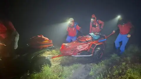 Bieszczadzcy goprowcy pomogli turyście, który utknął na Kopie Bukowskiej 